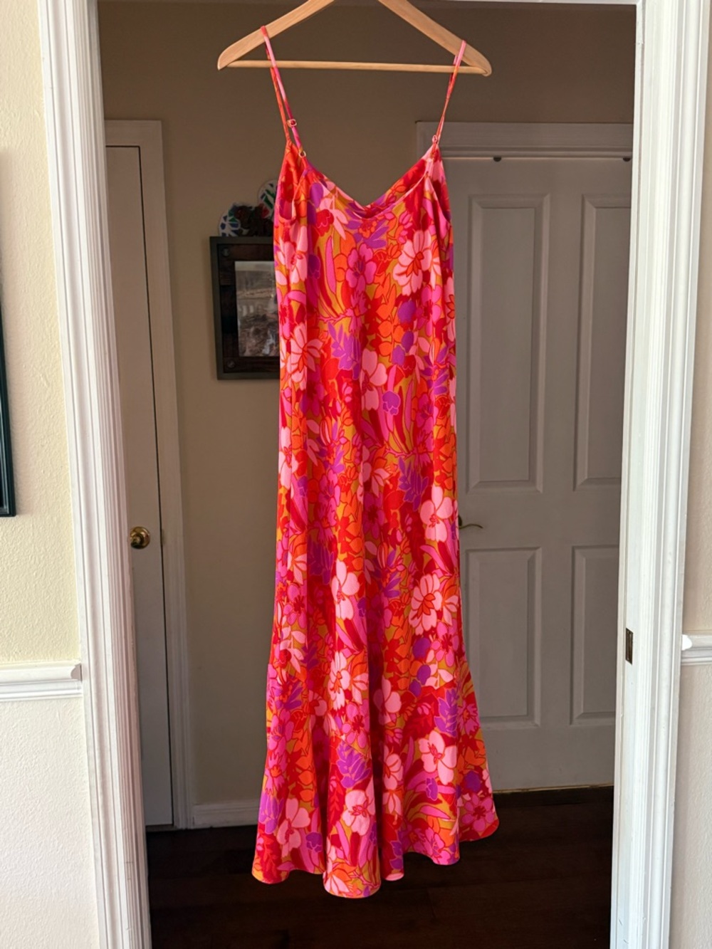 Show Me Your Mumu Pink and Orange Floral Maxi - Picture 3 of 5